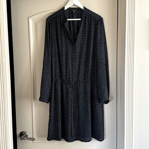 Hilary Radley Blue Dress Size XL.